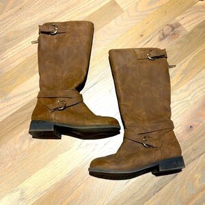 Steve Madden Girls Riding Moto Boots “Karmaa” Size 3